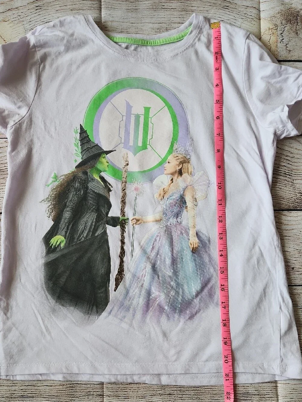 Light Purple Kids Wicked Witch vs Glinda Costume Graphic Tee